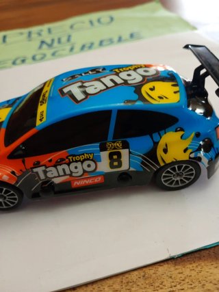 Coche Ninco RX Tango Rally aleron pegado motor nc5