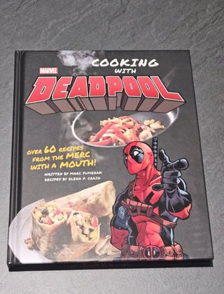 Deadpool "Cooking with Deadpool" recipes cookbook