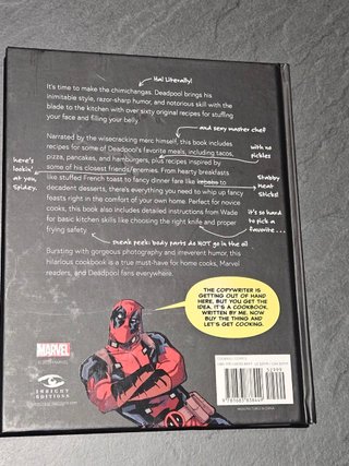 Deadpool "Cooking with Deadpool" recipes cookbook