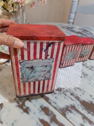 Set 5 Especieros Vintage Franceses
