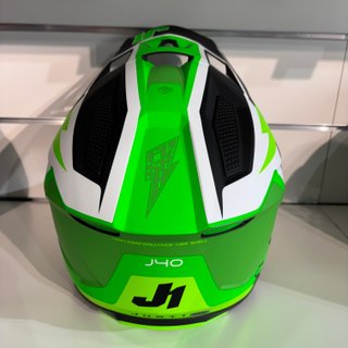 Casco Just1 J-40 Flash Verde Mate