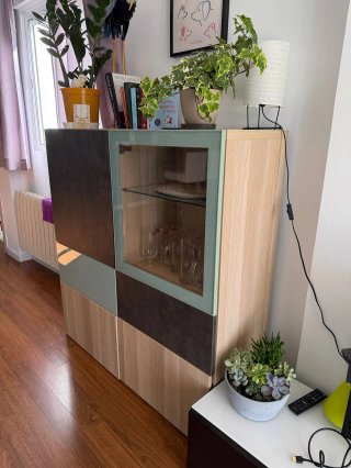 Armario/Estante IKEA GLASSVIK