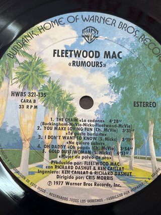 Disco Lp Fleetwood mac
