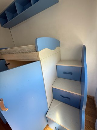 Habitación juvenil 3 camas + somieres+ colchones