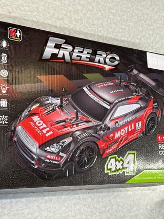 Coche radiocontrol FreeRC rojo
