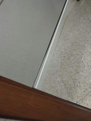 Espejo Marco Madera Ranura Cristal