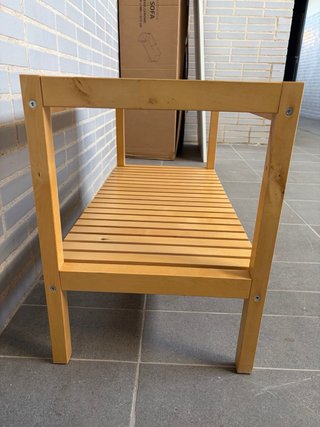 Banco de madera Ikea MOLGUER