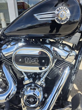 Harley Davidson Fat Boy 114 Negra
