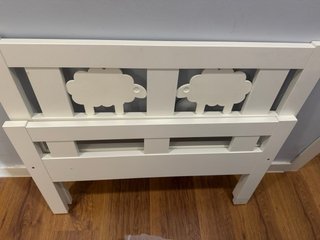 Cama infantil IKEA Kritter blanca