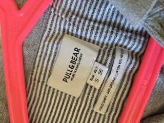 Polo gris Pull&Bear manga corta