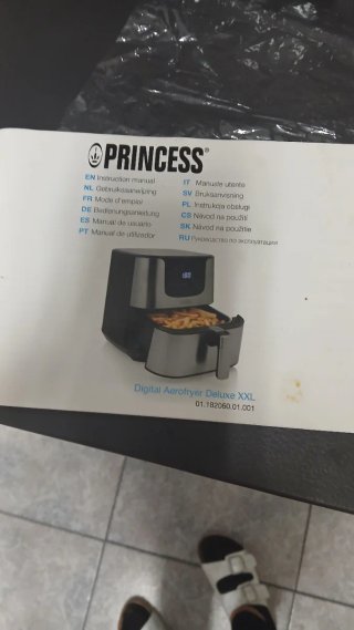 Freidora de aire Princess