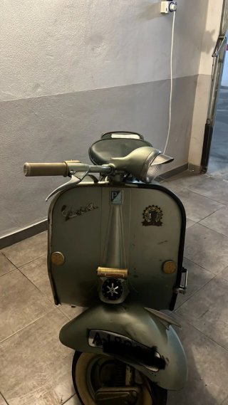 Vespa 125N manillar de tubo 2a generacion