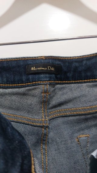 Pantalones Massimo Dutti Azules
