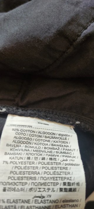 Pantalón vaquero negro flare mujer