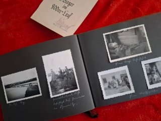 Álbum de fotos Wehrmacht con 50 fotos