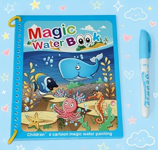 Libro mágico de agua
