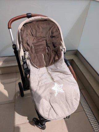 Saco, colchoneta y sombrilla Jané