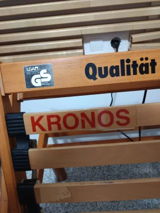 Base Cama Articulada KRONOS Madera con colchón