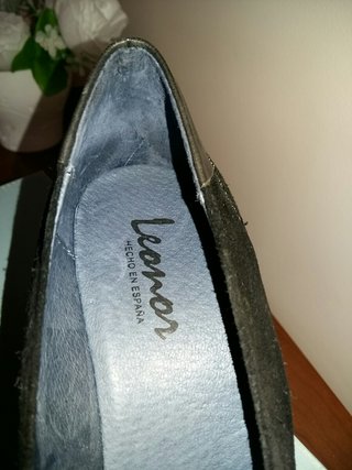 Zapatos de tacón negros talla 36