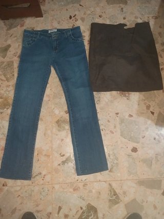 (78) set vestiti donna taglia 46. 1 gonna krizia t