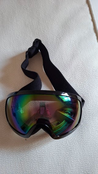 Casco de esquí negro Odoland