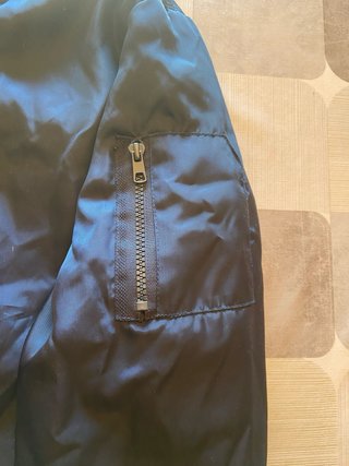 Chaqueta Bomber Reversible Estampada