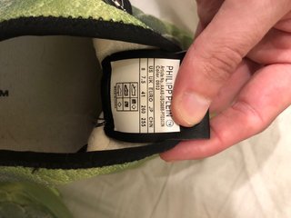 Zapatillas Philipp Plein verdes y multicolor
