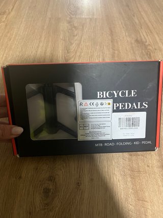 Pedales de Bicicleta Negros
