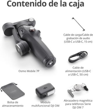 Stabilizzatore mobile DJI con tracking e illuminazione