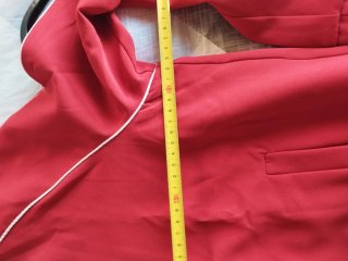 Cazadora bomber roja mujer