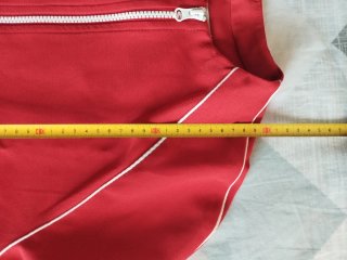 Cazadora bomber roja mujer