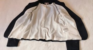 Americana de Mujer H&M - Talla 38 (M) -Azul Marino
