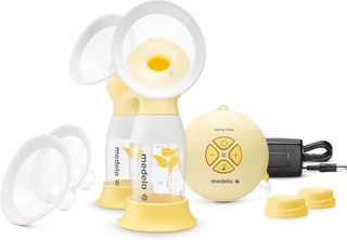 Medela extractor leche doble cómodo eficiente