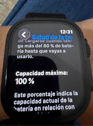 Apple Watch Ultra Titanio Negro