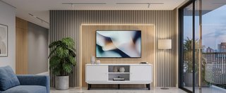 Mesa TV Blanca - Pagas al recibir !!