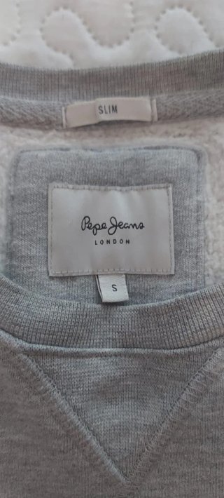 Felpa Pepe Jeans Grigia Taglia S