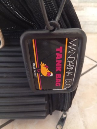 Borsone da viaggio Mandarina Duck nero