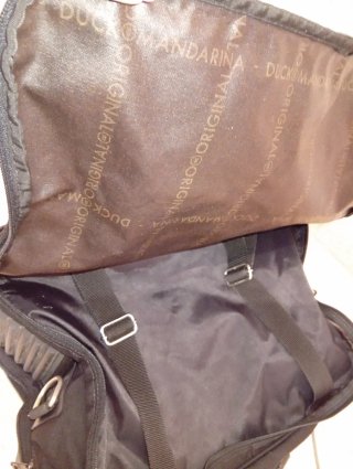 Borsone da viaggio Mandarina Duck nero