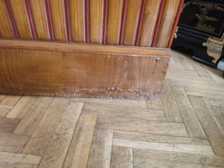 Mueble bar vintage madera artesanal