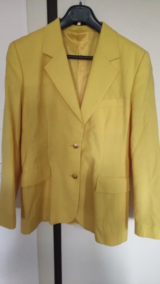 Giacca Blazer Gialla Tg. 46