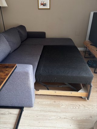 Sofá Cama Gris 3 Plazas