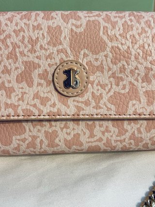 TOUS bolso clutch Kaos color rosa