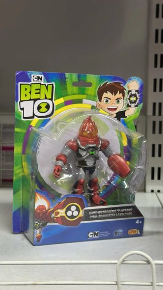 Ben10 personaggio action figure 1pz