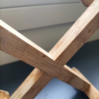 Supporto Piedistallo Legno per Pianta o Vaso
