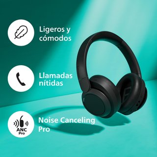 Auriculares Philips TAH6509BK Bluetooth ANC Negros