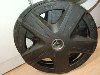 Discos de pesas 20kg pareja