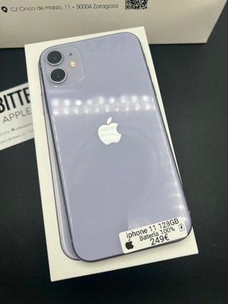 iPhone 11 128GB BAT 100%// GARANTÍA! CAMBIOS!!