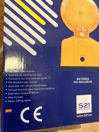 Baliza LED S21 Naranja