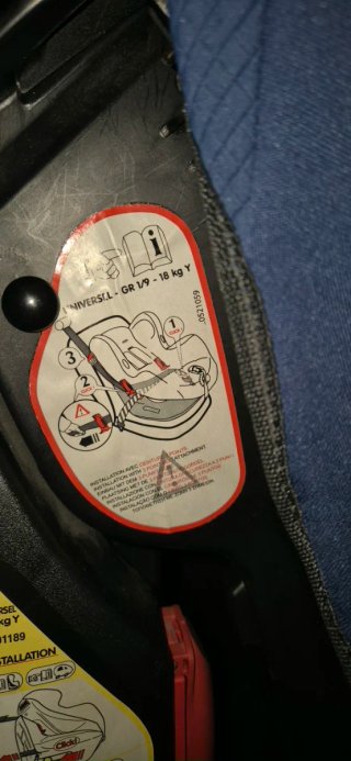 Iseos Isofix grupo 1 (1-18 kg)