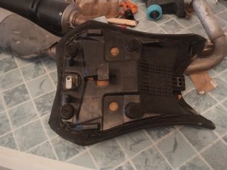 Asiento de moto Yamaha YZF R125 año 2008